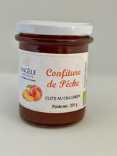 Charger l&#39;image dans la galerie, confiture de pêche, confiture bio de pêche, pêche bio