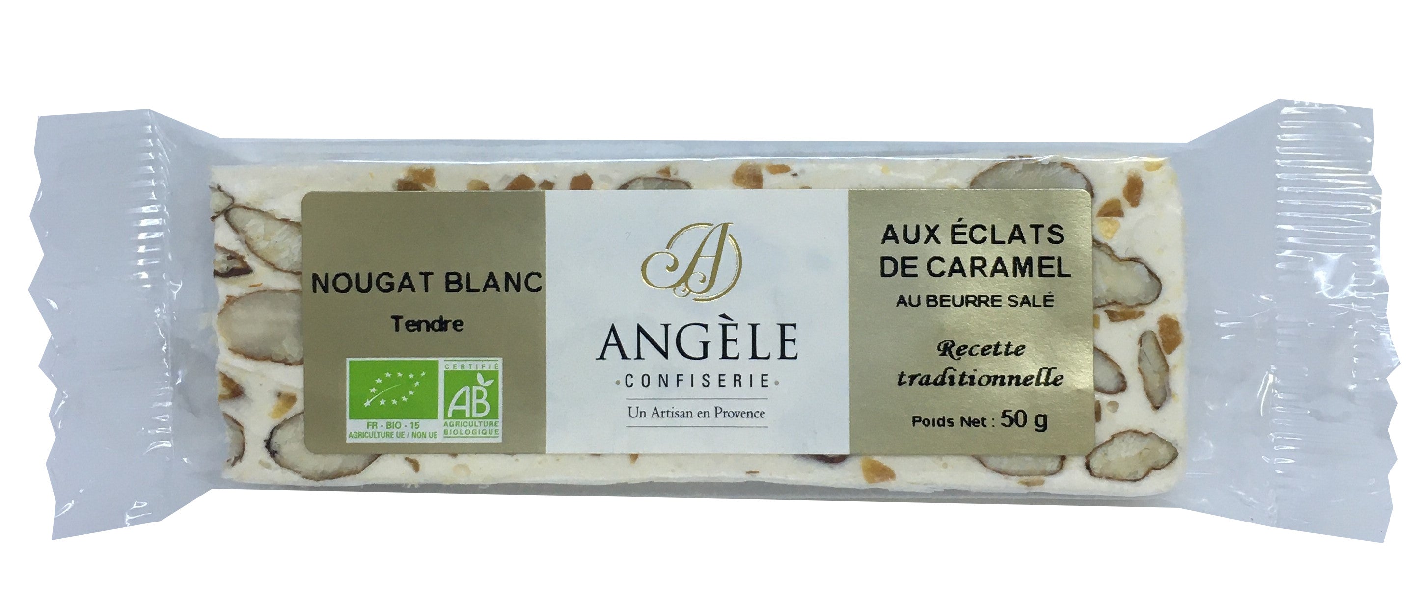 Nougat Tendre au caramel salé